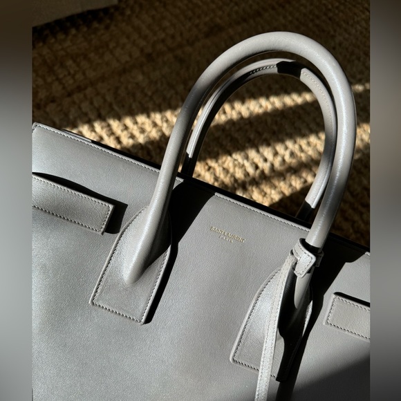Saint Laurent Sac Du Jour Gray - Picture 3 of 5